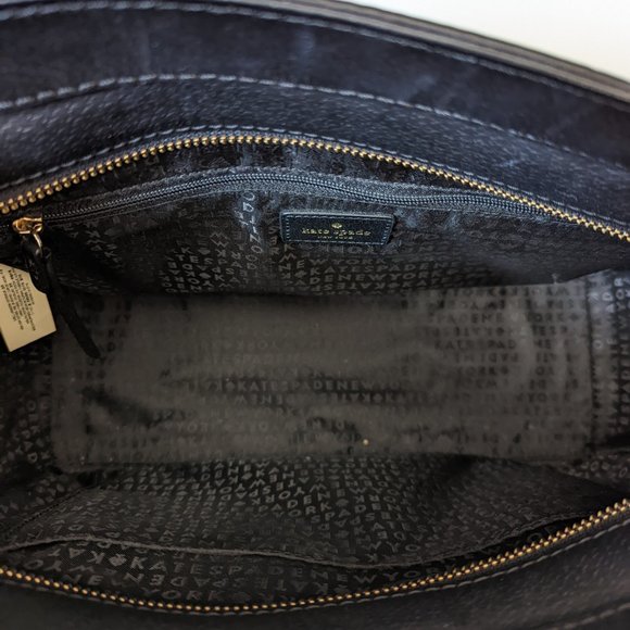 Kate Spade Black Leather Crossbody Bag - Picture 4 of 4